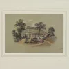 boutique paris Antiquarian Print Shop Australia, Dwelling Of D S Mitchell, Reprint From A Watercolour By Henderson C1880 5