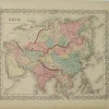 boutique Antiquarian Print Shop Map, Colton J H, Asia, #24, C1855 5