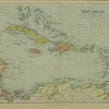 Antiquarian Print Shop Map, West Indies, The Edinburgh Geographical Institute, John Bartholomew And Sons Ltd, W & R Chambers, Livraison Standard/Rapide 7