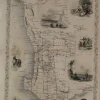 pas cher Antiquarian Print Shop Map, Tallis John, Western Australia Swan River C1851, Original 5