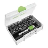 haute qualité Festool Accessoires Assortiment D’embouts FESTOOL 205824 SYS3 XXS CE-PZ BHS 60 Pour Perceuses-visseuses Sans Fil à Interface FastFix 5