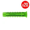 magasin Boite De 20 Chevilles à Expansion SX GREEN FISCHER 524865 Ø12 X 60 Mm 7