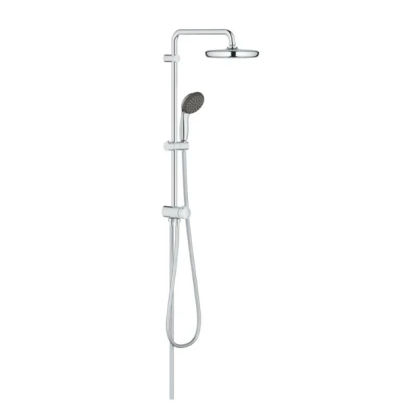 vente pas cher Colonne Avec Inverseur Manuel VITALIO START 210 GROHE 26382001 – Tête 21 Cm + Douchette 1