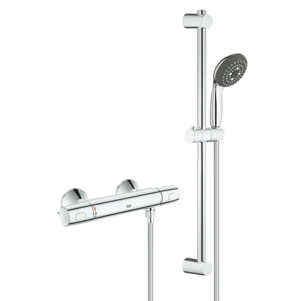 guranteed de qualité Combiné Thermostatique PRECISION TREND GROHE 34237002 Douchette 3 Jets – Flexible 175 Cm – Chrome 1