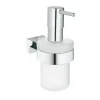 pas cher Distributeur De Savon Avec Support ESSENTIALS CUBE GROHE 40756001 160 Ml – Chrome 7