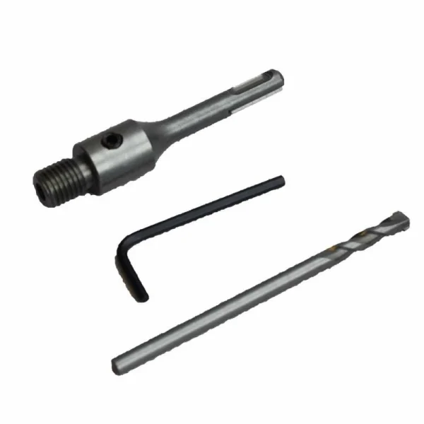 Diam Industries Forêt De Centrage DIAM R01 9mm + Raccord DIAM R03 SDS+/ M16 M Pour Couronnes De Forage à Sec mode pas chere 1