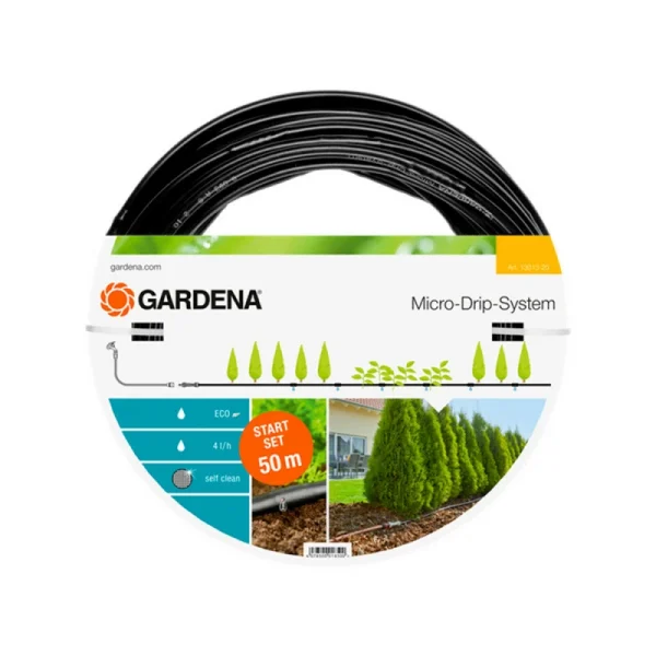 online boutique Kit D’irrigation Micro-Drip System Pour Les Haies – 50m – 13 Mm GARDENA 13013-20 1