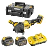 DEWALT MACHINES Meuleuse D’angle DEWALT DCG418T2 Ø 125 Mm 54 (2 X 6,0 Ah) V XR Flexvolt En T-Stak dernière tendance 7