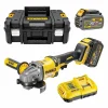 DEWALT MACHINES Meuleuse DEWALT DCG414T2 125 Mm XR Flexvolt 54 V + T-Stak De Qualité 5