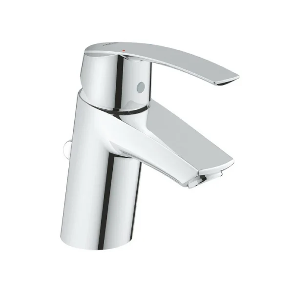 Mitigeur De Lavabo START GROHE 32559001 – Monocommande – Taille S – Bec Bas – Chrome achat pas cher 1