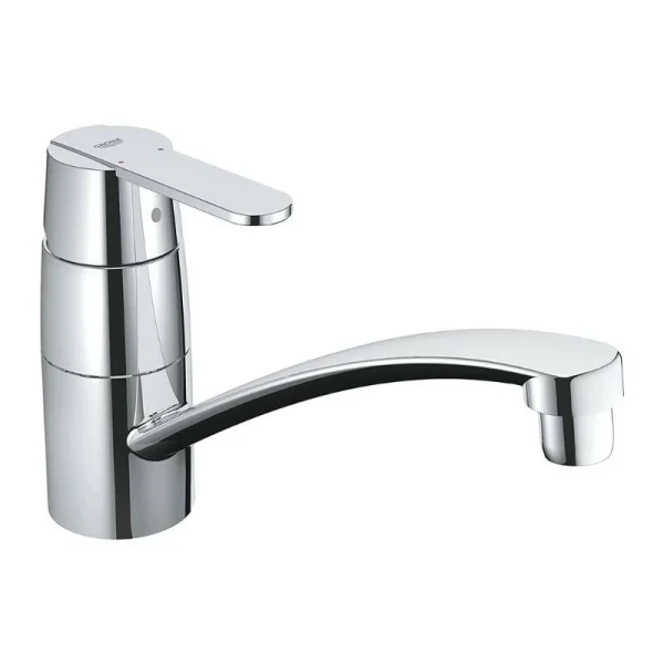 Les achats en ligne Mitigeur évier Monocommande GET GROHE 32891000 – Bec Bas – Chrome 1