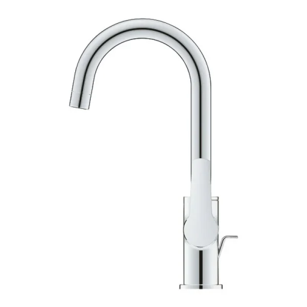 prix pas cher Mitigeur Lavabo START GROHE 24203002 QuickFix – Bec Col De Cygne Pivotant- Taille L – Chrome 1