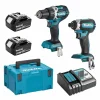 a Prix Discount MAKITA MACHINES Pack 2 Outils MAKITA DLX2189TJ (DTD153 + DDF484) 18 V Li-Ion (2 X 5,0 Ah) 7