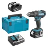 excellents soldes MAKITA MACHINES Perceuse Visseuse à Percussion MAKITA DHP482RTJ 18 V Li-Ion 5 Ah Ø 13 Mm 5