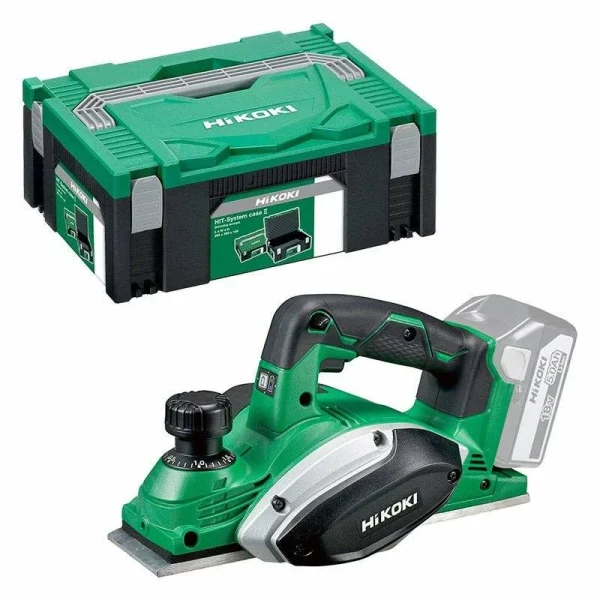 Meilleur Prix Garanti HITACHI – HIKOKI Rabot Sans Fil HIKOKI P18DSLW2Z + Hitcase 82mm 18V (machine Nue) 1