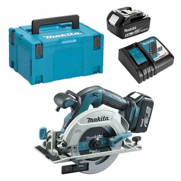 Pas Cher soldes France MAKITA MACHINES Scie Circulaire MAKITA DHS680RTJ 18 V Li-ion Ø 165 Mm ( 2 X 5,0 Ah) 1