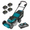 livraison la plus rapide MAKITA MACHINES Tondeuse Auto-tractée MAKITA DLM532PT4 36V (2x18V) Li-Ion (4×5,0Ah) 7